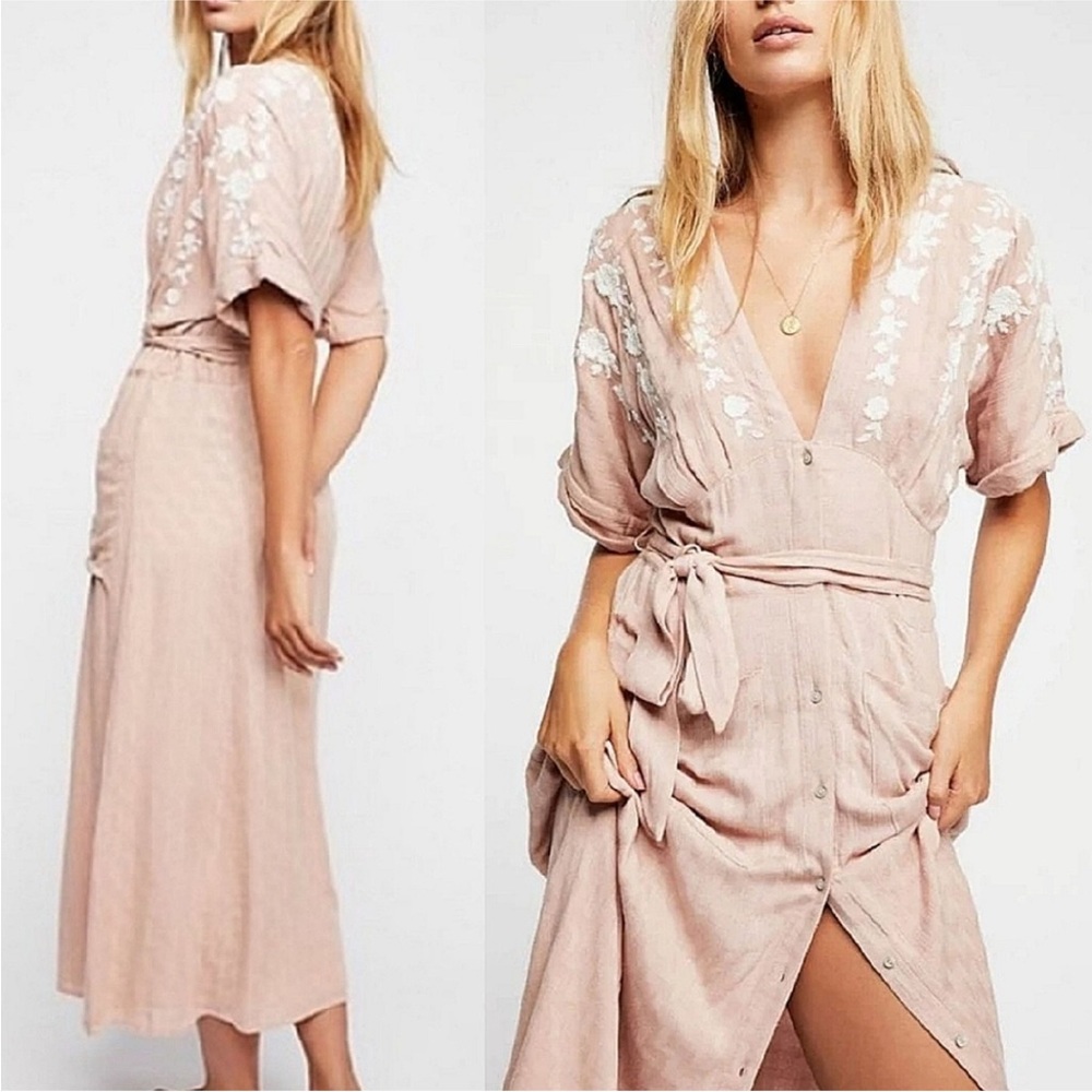Free People Love to Love You Midi Dress